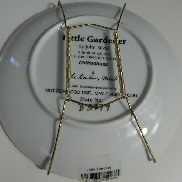 Vintage Decorative Plates Two Norman Rockwell &  One John Silver - Picture 2 of 6